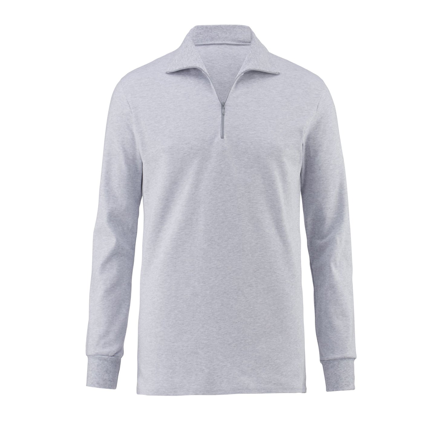 Rollkragenshirt langarm mit Reissverschluss 100% Baumwolle Artikel-Nr. 527-0013-L