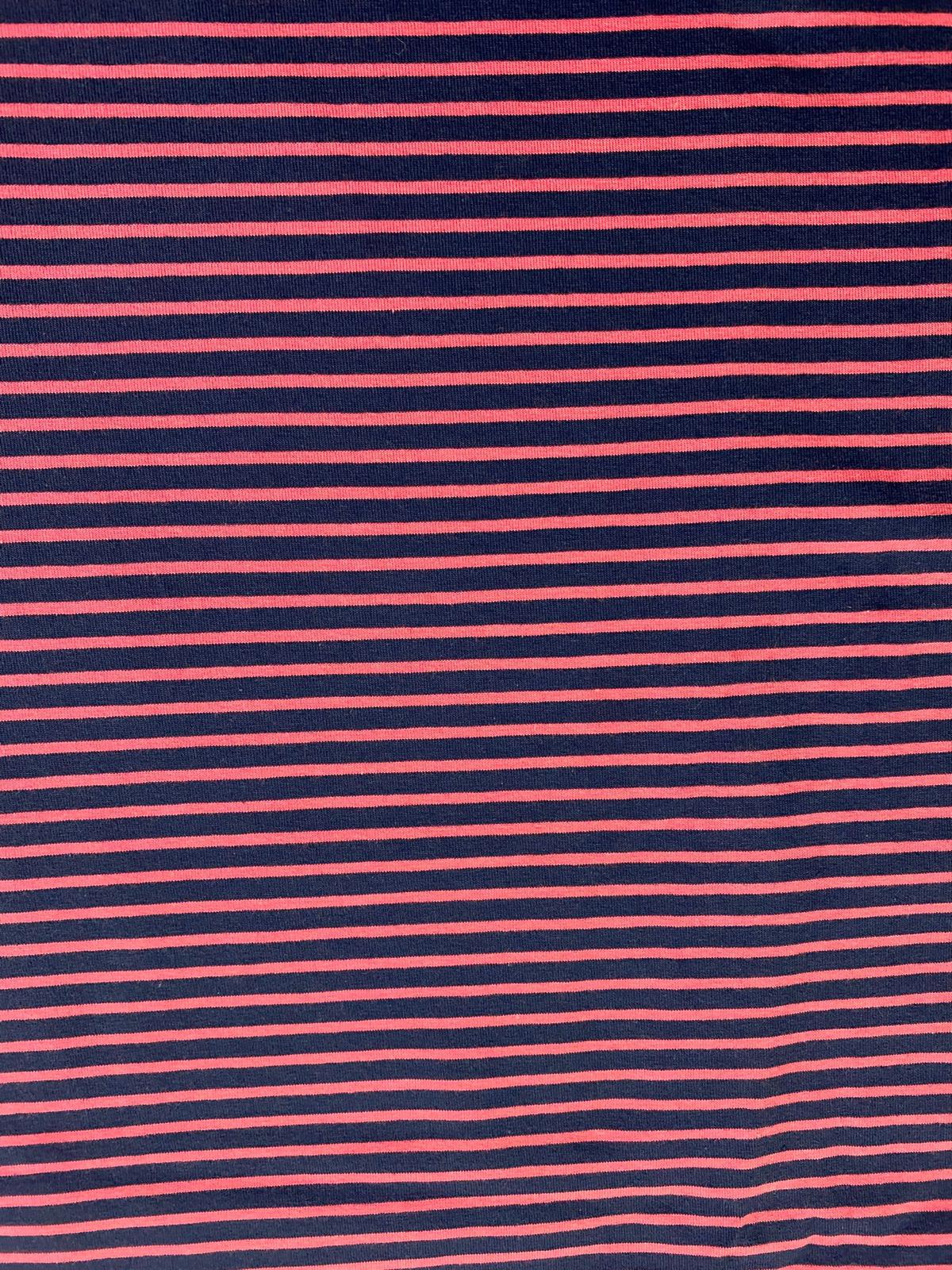 Babysicherheitsdecke gestreift blau pink