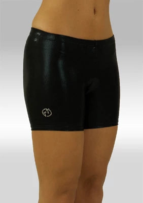 Hotpants metalic elasthane schwarz tt-Gymnastsics