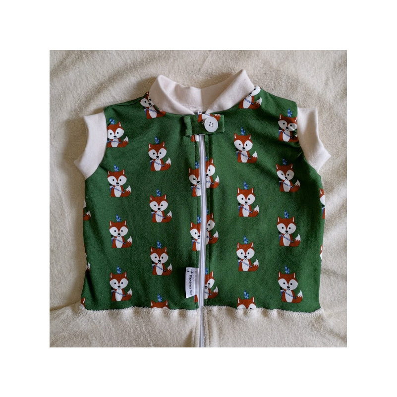 Babysicherheitsdecke Fuchs grün