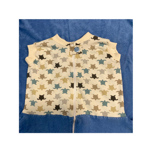 Babysicherheitsdecke weiss Schildkrote