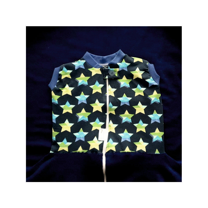 Babysicherheitsdecke blau Stern