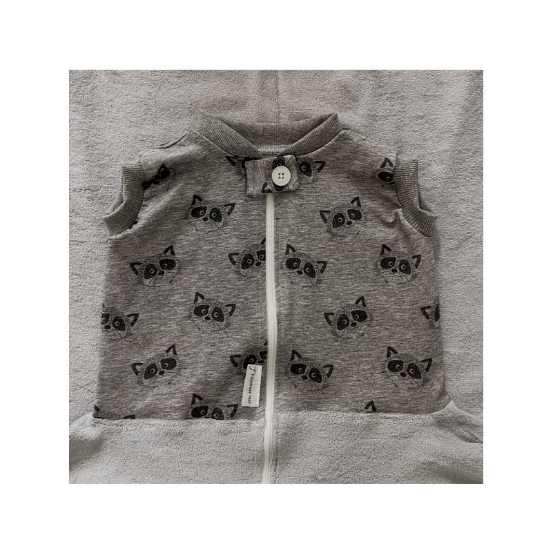 Babysicherheitsdecke Fuchs grau 140/200