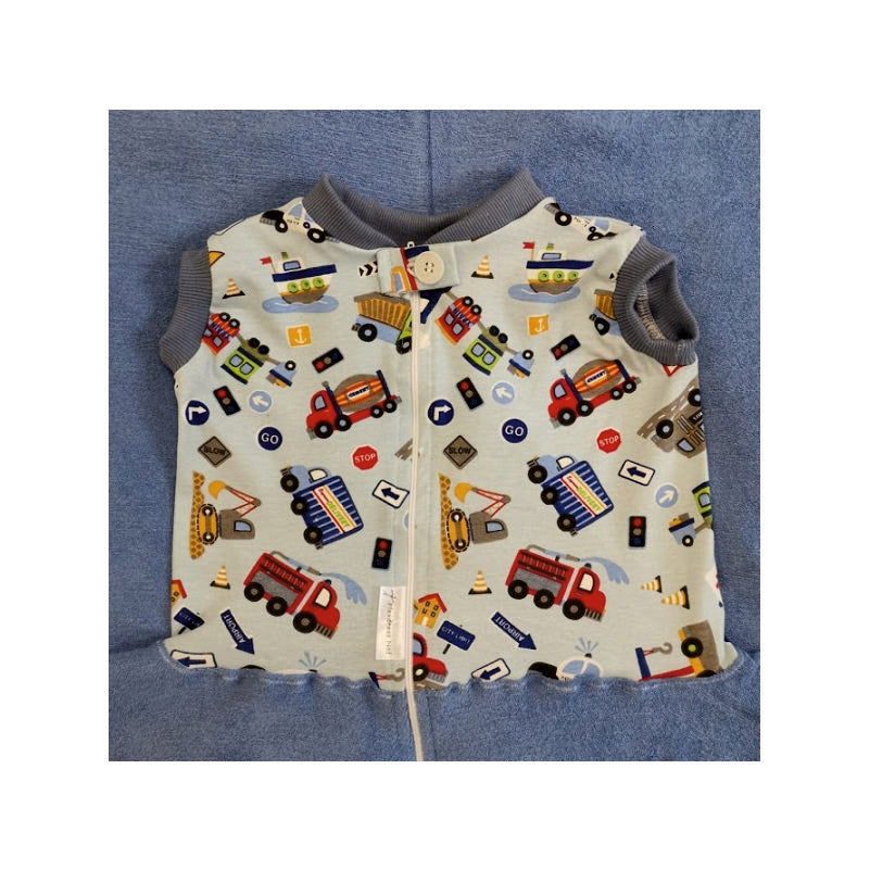Babysicherheitsdecke blau Fahrzeuge
