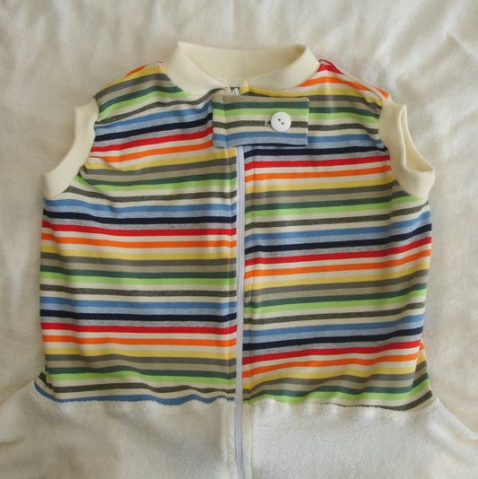 Babydecke 140/200 gestreift