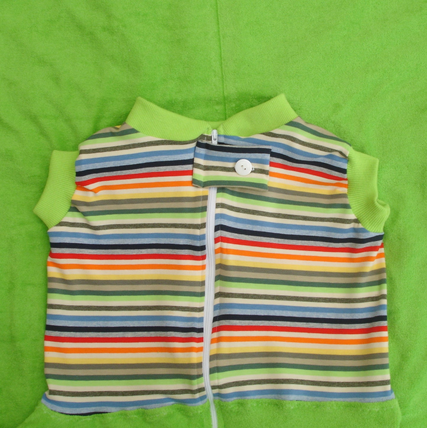 Babydecke 180/200 gestreift