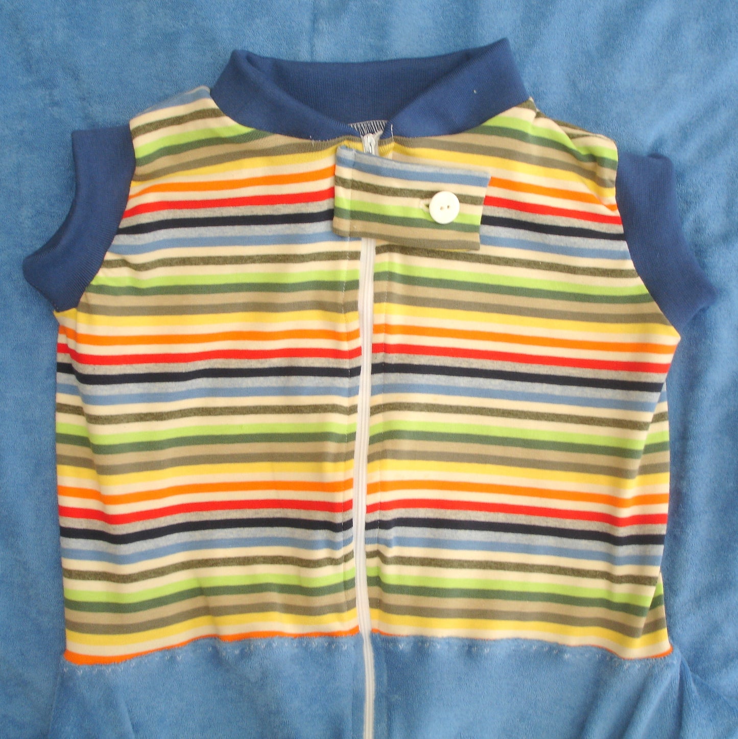 Babydecke 160/200 gestreift