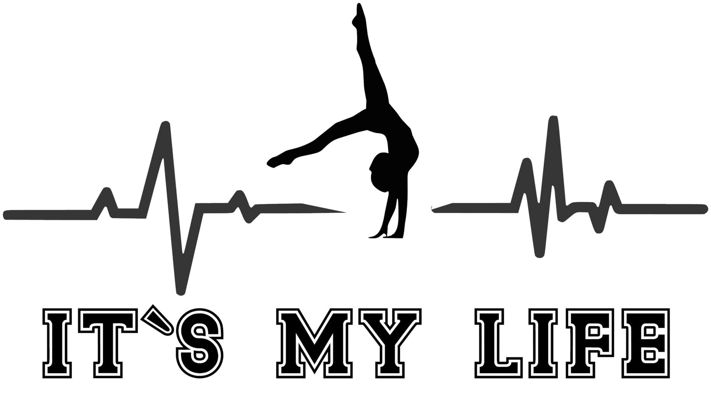 Tshirt its my life diverse Muster