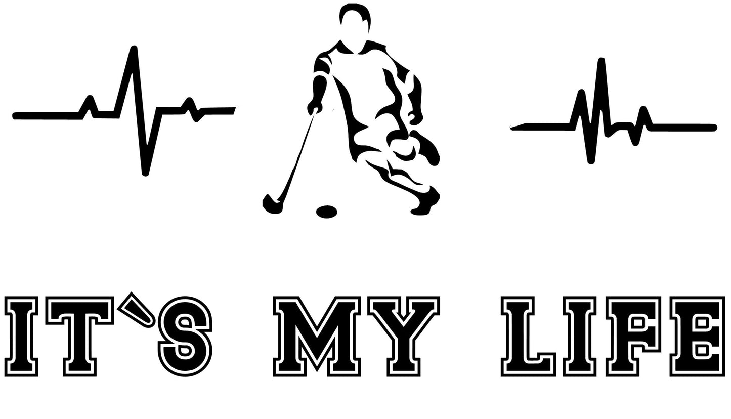 Tshirt its my life diverse Muster