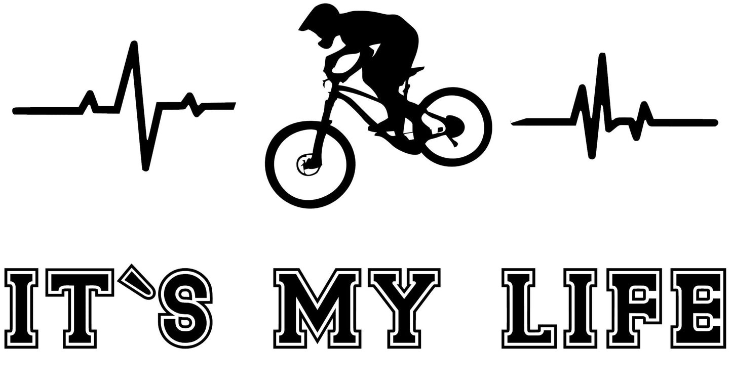 Tshirt its my life diverse Muster