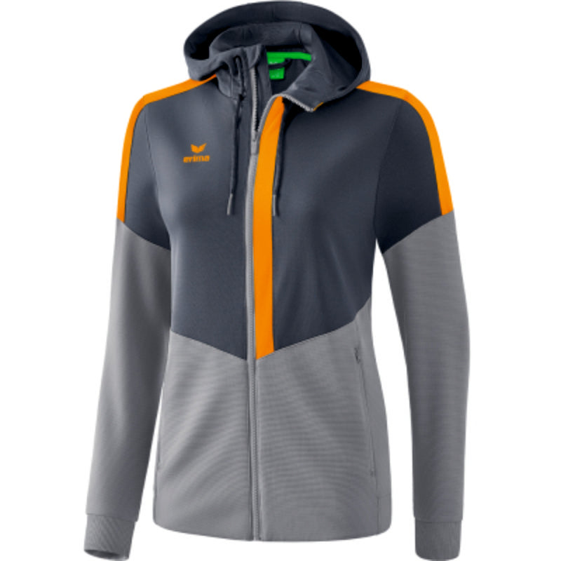Erima Damen Trainingsjacke mit Kapuze Squad