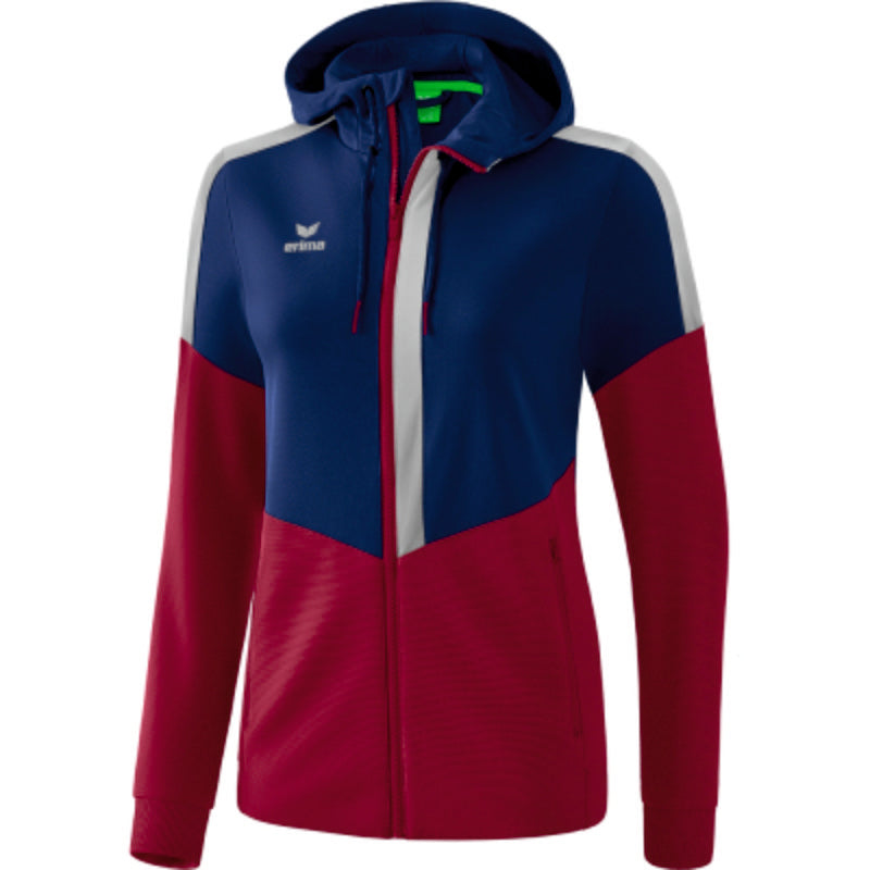 Erima Damen Trainingsjacke mit Kapuze Squad