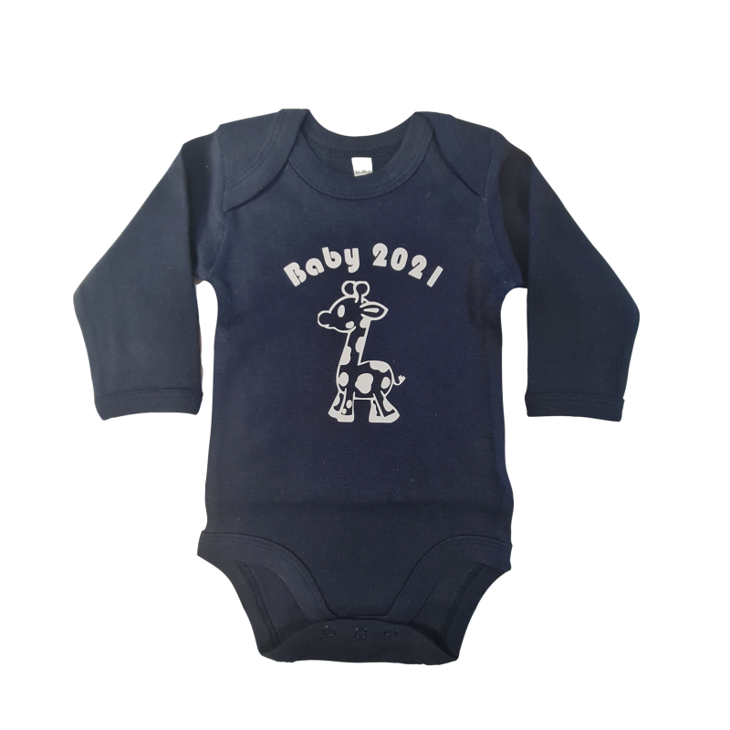 Baby Body langarm mit Druck Baby 2021