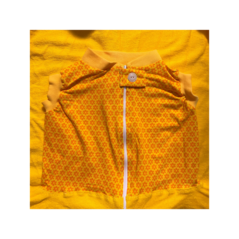 Babysicherheitsdecke Gelb Blume 90/200