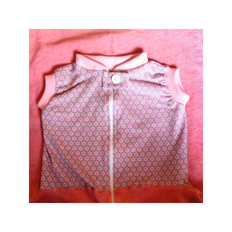 Babysicherheitsdecke Retro blume rosa 90/200