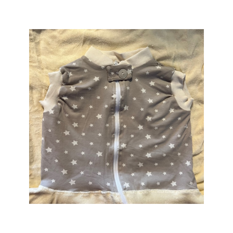 Babysicherheitsdecke beige Sterne 70x140