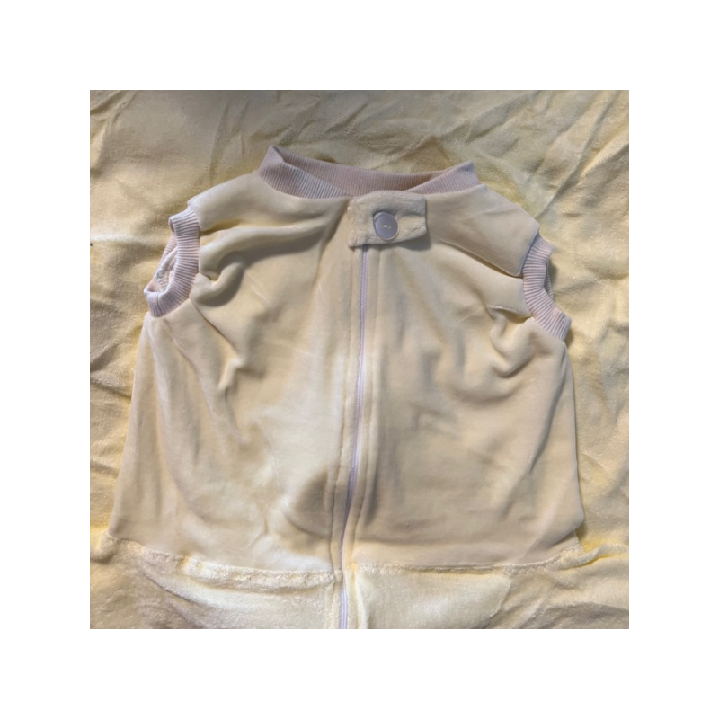 Babysicherheitsdecke gelb mit niki Plüsch Oberteil 70/140