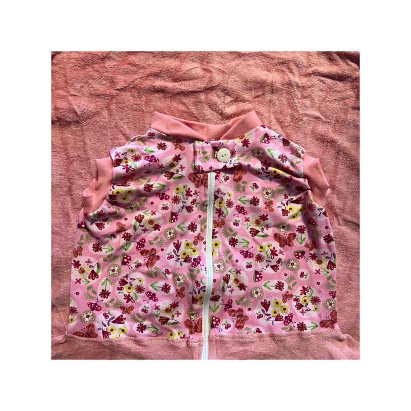 Babysicherheitsdecke rosa blume 90/200