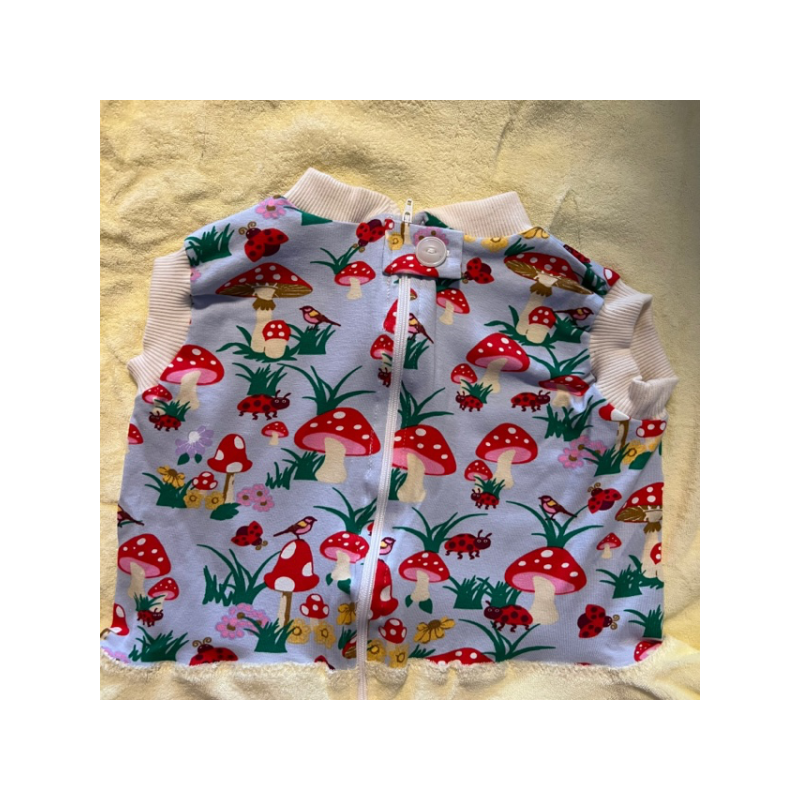 Babysicherheitsdecke gelb Pilz 70/140