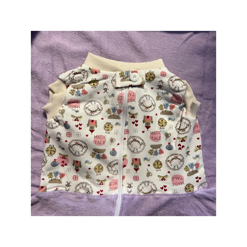 Babysicherheitsdecke violett mädchen 90/200