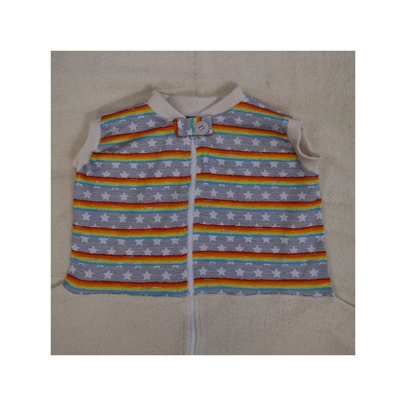 Babysicherheitsdecke Stern gestreift 90/200