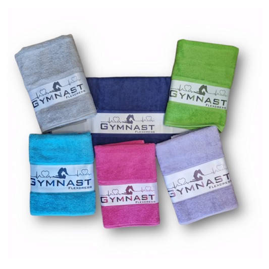 Duschtuch bedruckt Gymnastic