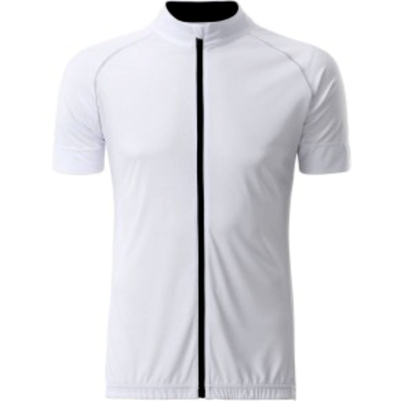 James & Nicholson Herren Full Zip Radtrikot