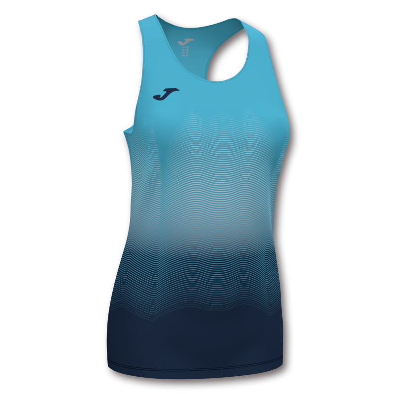 Joma SLEEVELESS ELITE VII TankTop türkis/marine sofort Lieferbar