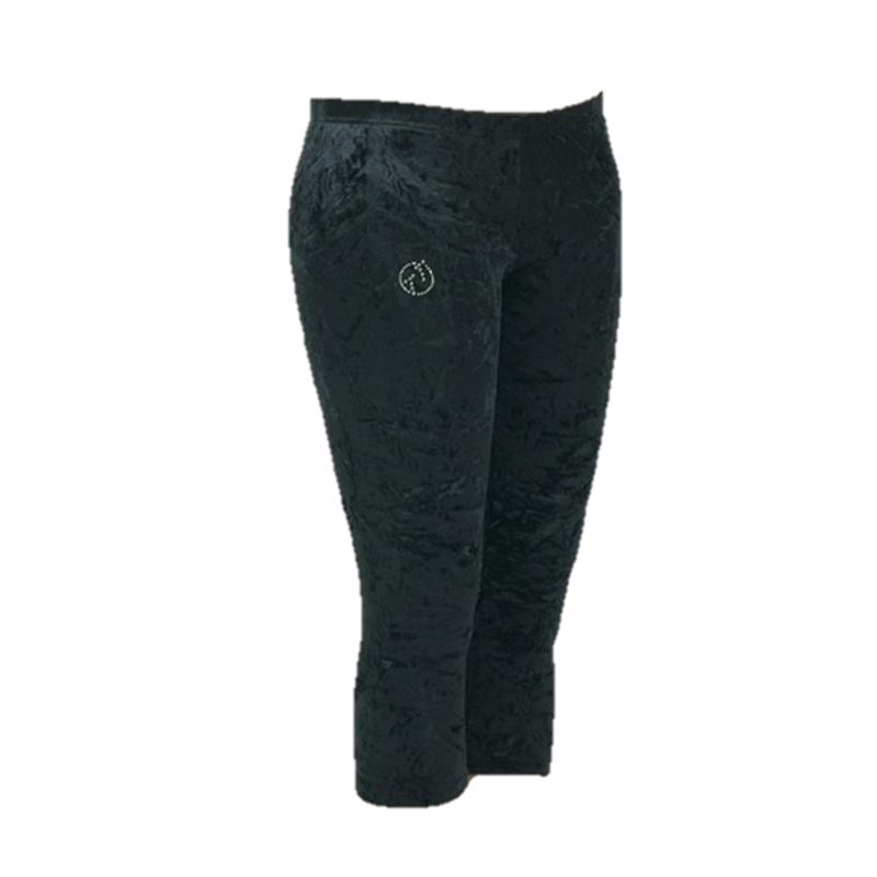 Hosen Legging 3/4 lang Samt struktur