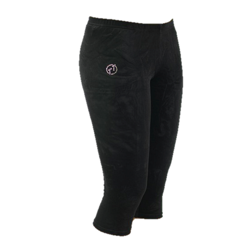 Hosen Legging 3/4 lang Samt fein