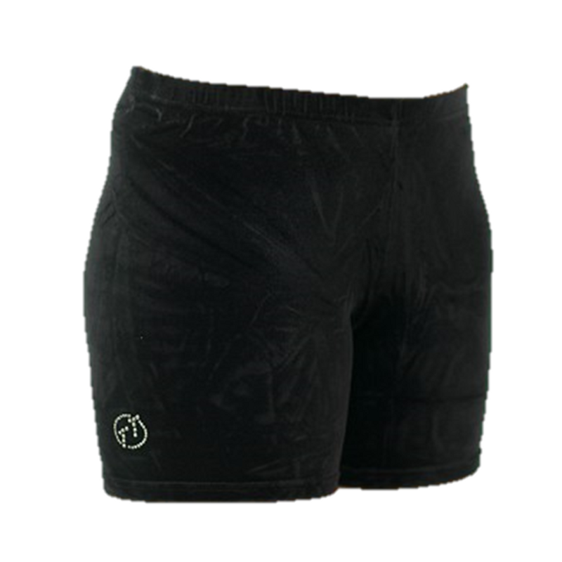 Hosen Hotpants  schwarz Samt fein