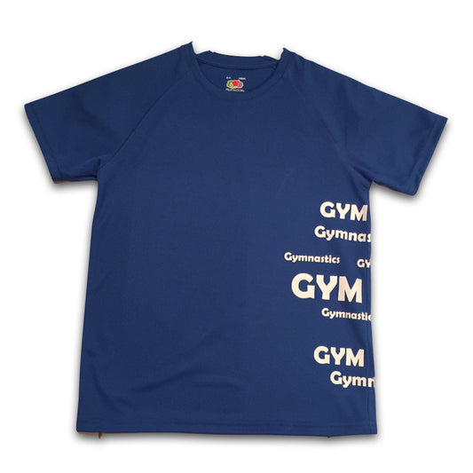 Funktionsshirt mit Druck in weiss