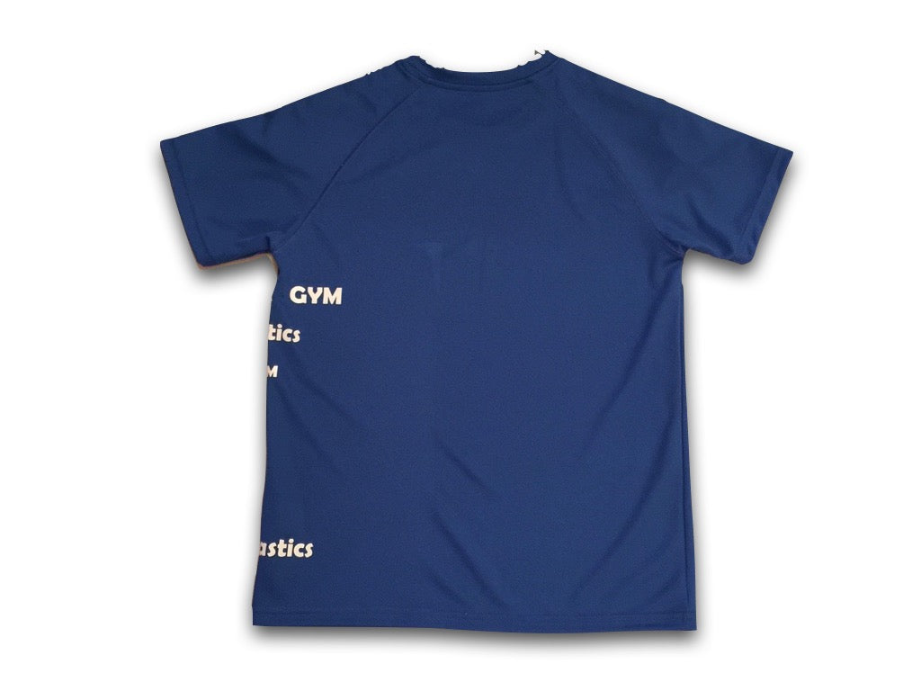 Funktionsshirt mit Druck in weiss