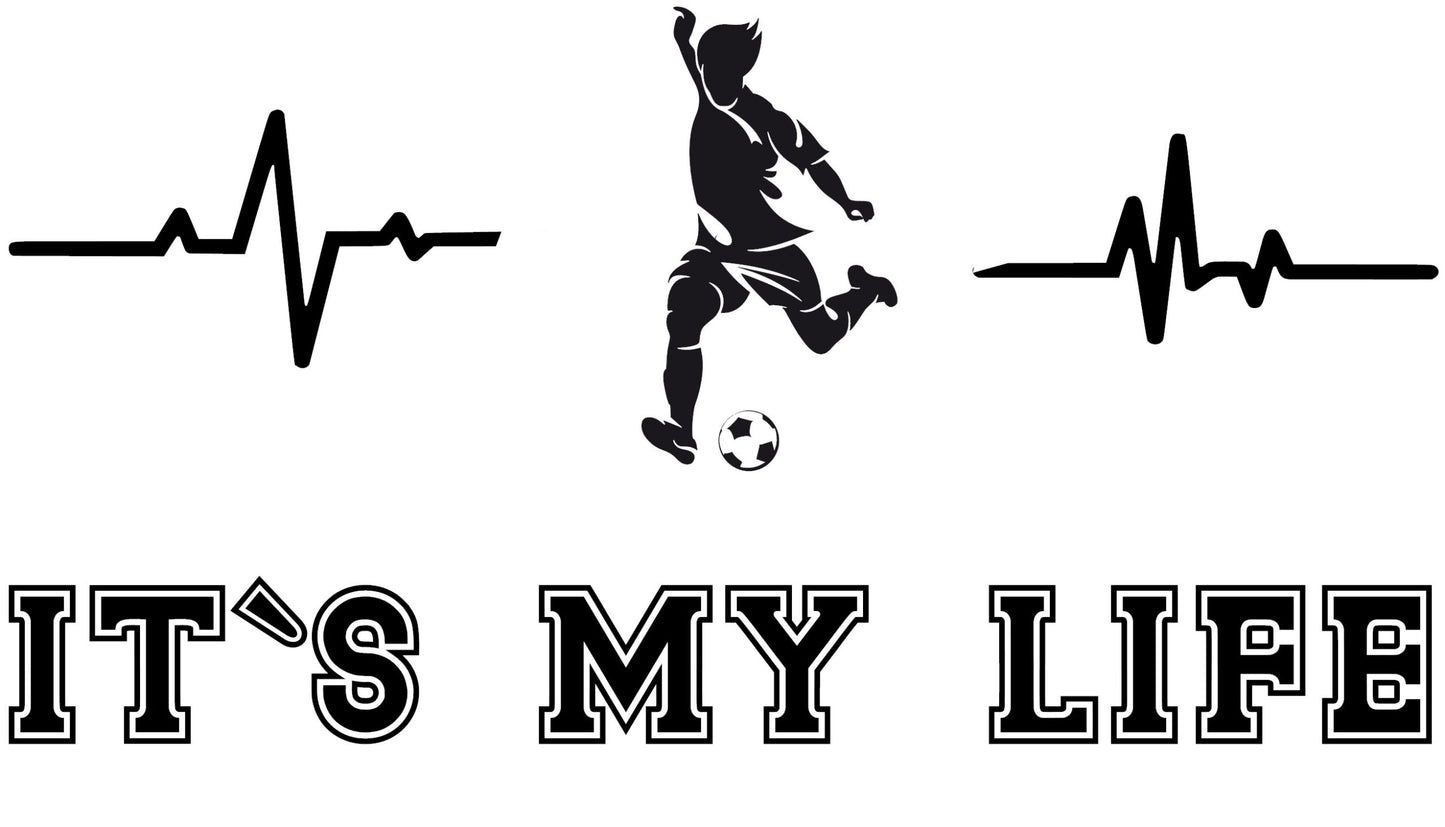 Tshirt its my life diverse Muster
