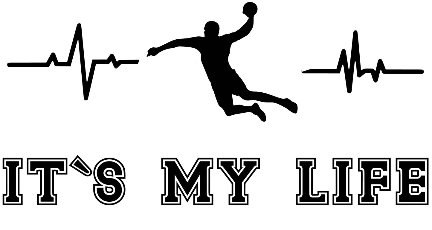 Tshirt its my life diverse Muster