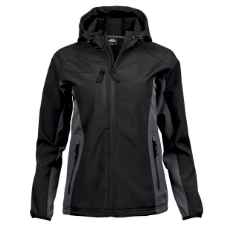 Tee Jays 9515 Damen Kapuzen 3-Lagen Softshell Jacke