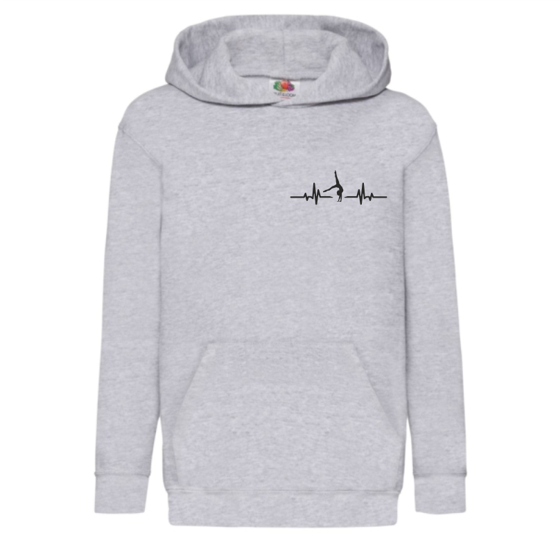 Kapuzenhoody grau EKG its my LIFE