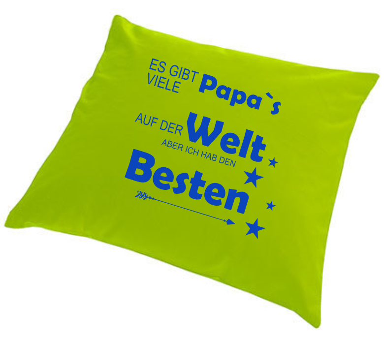Kissen bedruckt BESTER PAPA