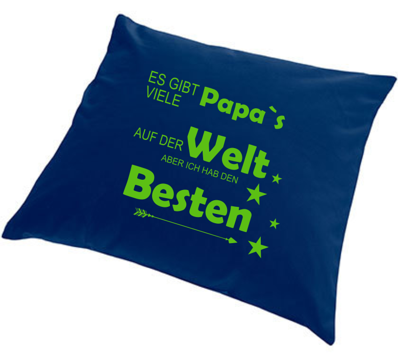 Kissen bedruckt BESTER PAPA