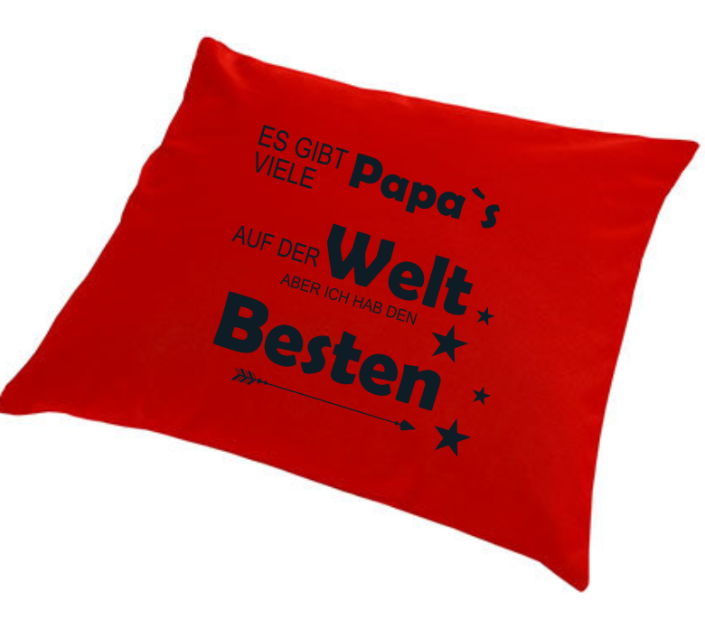 Kissen bedruckt BESTER PAPA