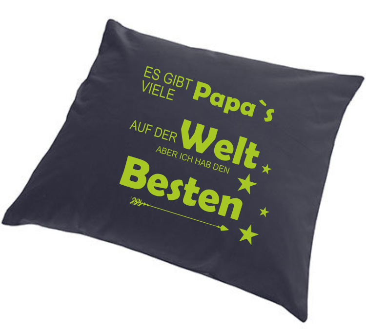 Kissen bedruckt BESTER PAPA