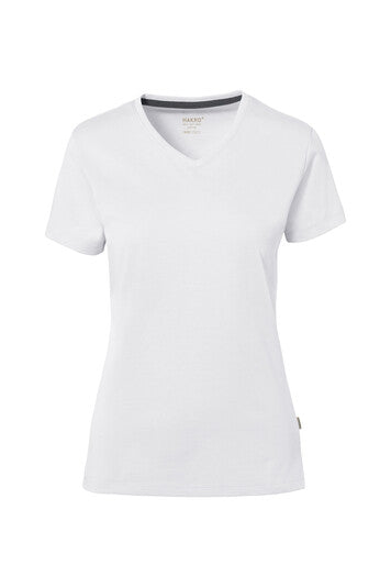 Hakro Damen Cotton Tec V-Shirt No. 169