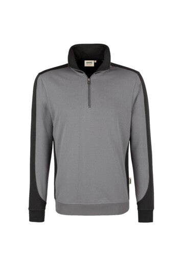 Hakro Zip-Sweatshirt Contrast No. 476 Mikralinar