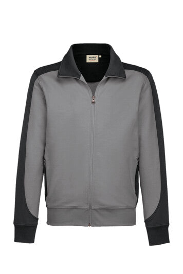 Hakro Zip-Sweatjacke Contrast No. 477 Mikralinar