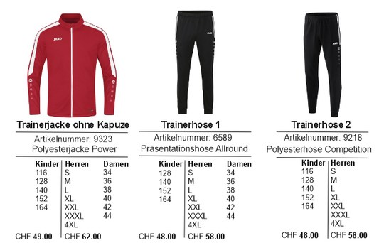 STV Herznach Vereinsset Jugi