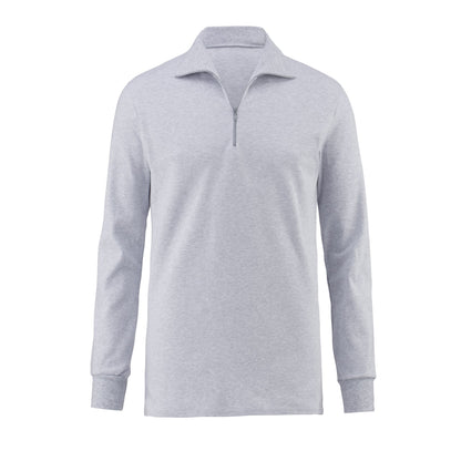 Rollkragenshirt langarm mit Reissverschluss 100% Baumwolle Artikel-Nr. 527-0013-L