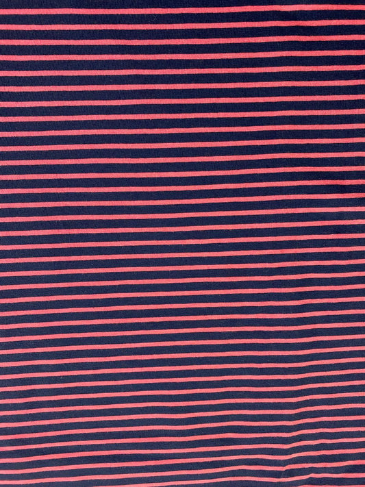 Babysicherheitsdecke gestreift blau pink