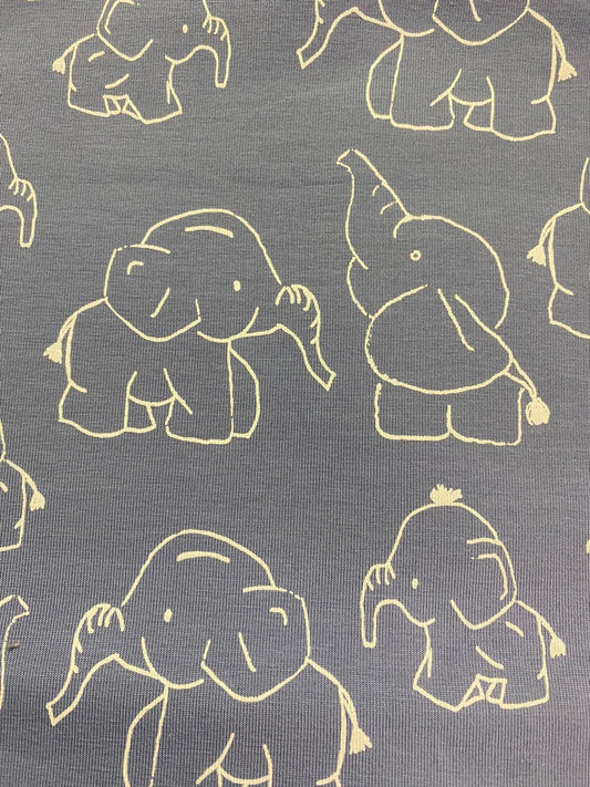 Babysicherheitsdecke Elefant blau