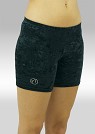 Hotpants Samt struktur schwarz TT- Gymnastics