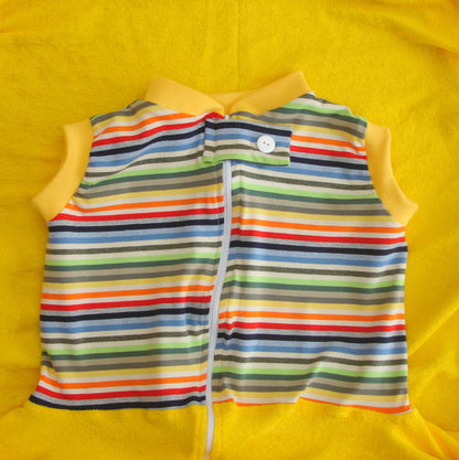 Babydecke 140/200 gestreift